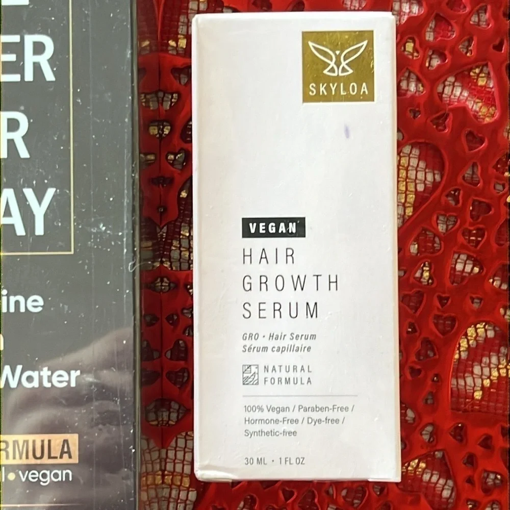 Brand New Hair Bundle Rice Water Hair Spray Serum Organic Vegan Natural
